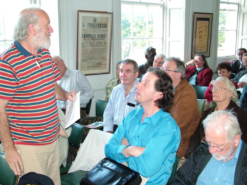 Audience participation at the Greaves School